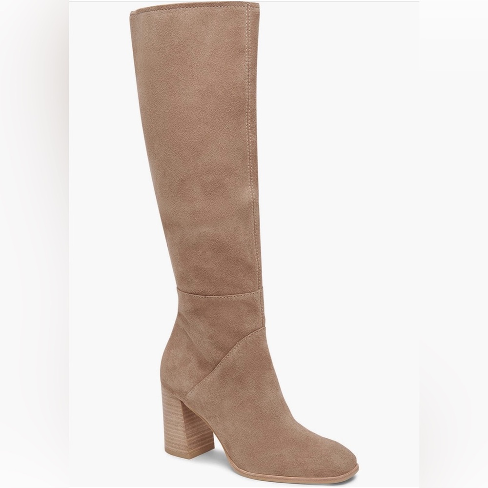 Dolce Vita Tan Over the Knee Boots
